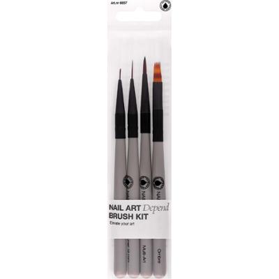 Depend Gel iQ Effects Nail Air Brush Kit 4-pack