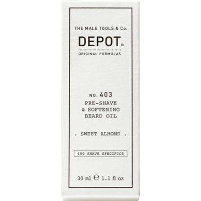 DEPOT MALE TOOLS No. 403 Pre-Shave & Softening Beard Oil Sweet Almond