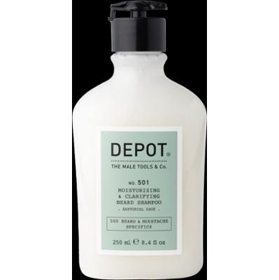 DEPOT MALE TOOLS No. 501  Moisturizing & Clarifying Beard Shampoo Sart