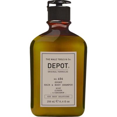 DEPOT MALE TOOLS No. 606 Sport Hair & Body Shampoo 250Ml 250 ml