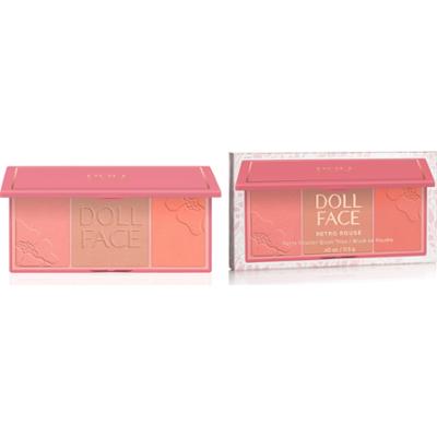 Doll Face Retro Rouge Matte Powder Blush Trios Marilyn