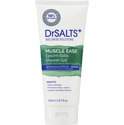 DrSALTS+ Muscle Ease Epsom Salts Shower Gel 200 ml