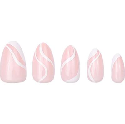 DUFFBEAUTY Instant Pro Press-On Manicure Milky Swirl