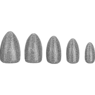 DUFFBEAUTY Instant Pro PressOn Manicure Diamond Dust, Medium Almond