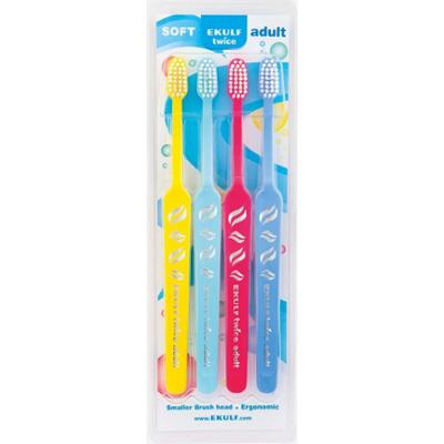 EKULF Twice Adult 4-Pack Blister