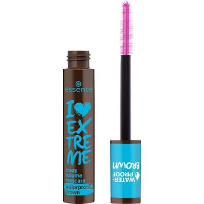 essence I Love Extreme Crazy Volume Mascara Waterproof 01 Cozy Brown