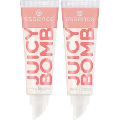 essence Juicy Bomb Shiny Lipgloss 101 Lovely Litchi 10 ml x 2