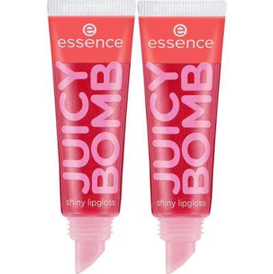 essence Juicy Bomb Shiny Lipgloss 104 Poppin' Pomegranate 10 ml x 2