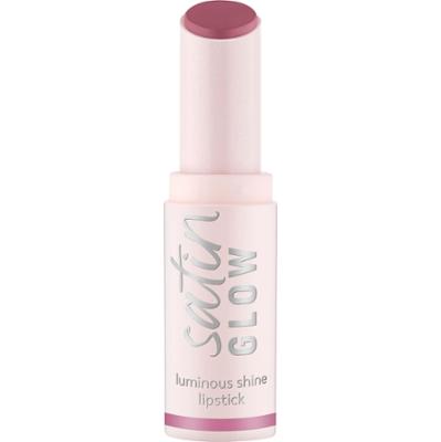 essence Satin Glow Luminous Shine Lipstick 04 Let´s Get Mauvin