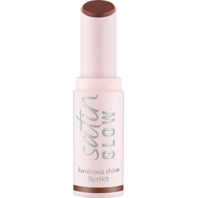 essence Satin Glow Luminous Shine Lipstick 06 Deja-brew