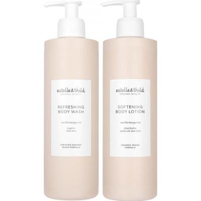 Estelle & Thild Vanilla Tangerine Refreshing Body Wash 400 ml & Soften