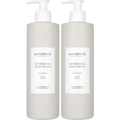 Estelle & Thild Citrus Menthe Refreshing Body Wash 2 x 400 ml