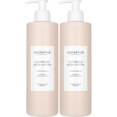 Estelle & Thild Vanilla Tangerine Softening Body Lotion 2 x 400 ml