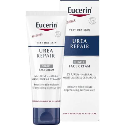 Eucerin UreaRepair Night Face Cream 5% Urea 50 ml
