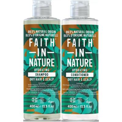 Faith In Nature Bundle Coconut Shampoo 400 ml & Conditioner 400 ml