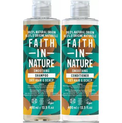 Faith In Nature Bundle Jojoba Shampoo 400 ml & Conditioner 400 ml