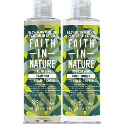 Faith In Nature Bundle Seaweed & Citrus Shampoo 400 ml & Conditioner 4