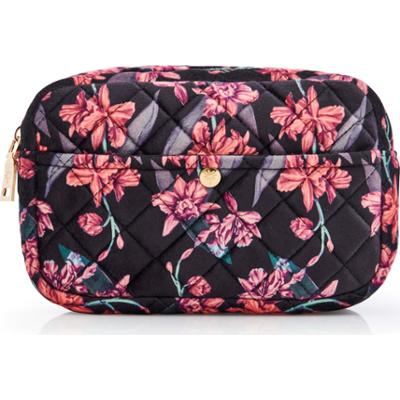 Fan Palm Flawless Black  Medium Beauty Bag Medium