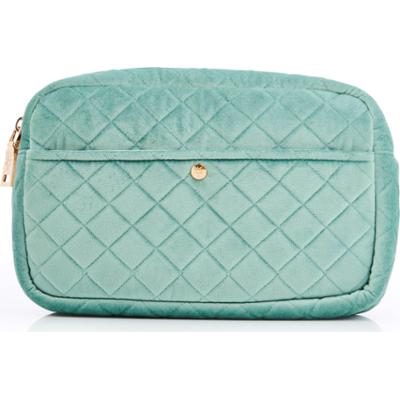 Fan Palm Mint Green Large Beauty Bag