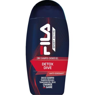 FILA Shampoo&Showergel 2in1 Detox Dive 250 ml