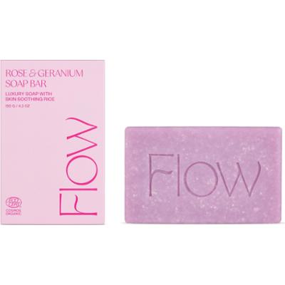 Flow Cosmetics Rose & Geranium Soap Bar 120 g