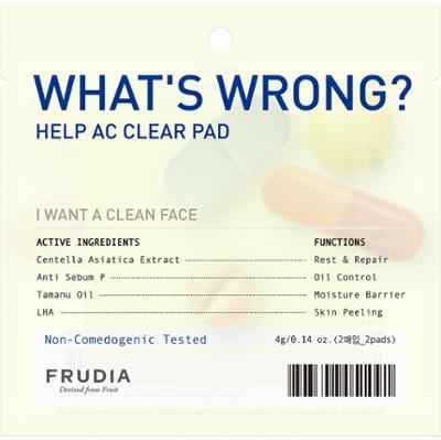 Frudia What’s Wrong Help AC Clear Pad 8 g