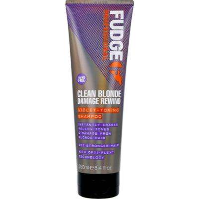 fudge Clean Blonde Damage Rewind Violet-Toning Shampoo 250 ml