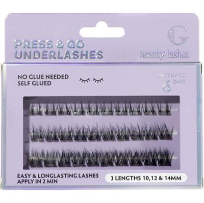 G Beauty Lashes Press & Go Underlashes Date