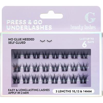 G Beauty Lashes Press & Go Underlashes Flirty