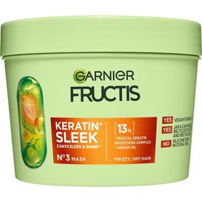 Garnier Fructis Keratin Sleek Hair Mask 370 ml