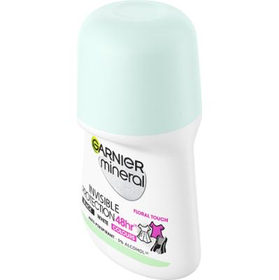 Garnier Invisible BlackWhiteColours 48hr Roll-on 50 ml