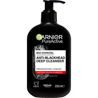 Garnier PureActive BHA Charcoal Anti-Blackhead Deep Cleanser For Impur