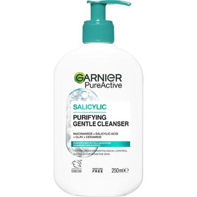 Garnier PureActive   Salicylic Purifying Gentle Cleanser For Impure Sk