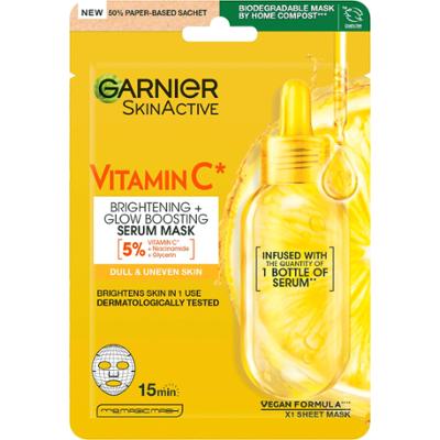 Garnier SkinActive   Vitamin C*  Brightening + Glow Boosting Serum She