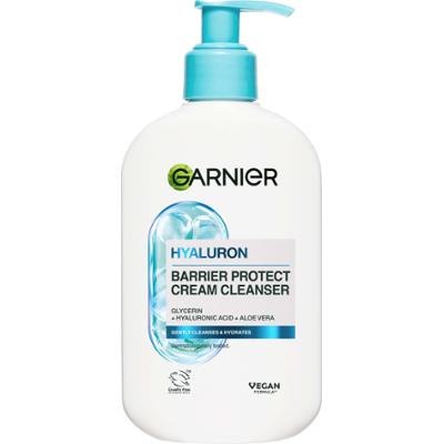 Garnier   Hyaluron Barrier Protect Cream Cleanser For Dry Skin 250 ml