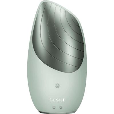 Geske 6 in 1 Sonic Thermo Facial Brush Green