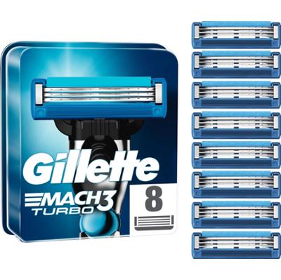 Gillette Mach3 Turbo Men’s Razor Blade Refills 8 szt.