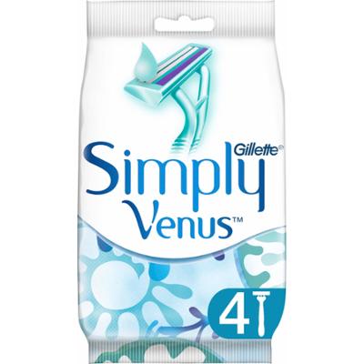 Gillette Venus Simply  2 Women's Disposable Razors 4 count
