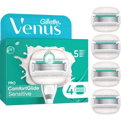 Gillette Venus Venus Comfortglide Sensitive 4 Razor Blade Refills 4 sz