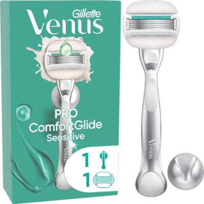 Gillette Venus Venus ComfortGlide Sensitive Razor + 1 Razor Blades