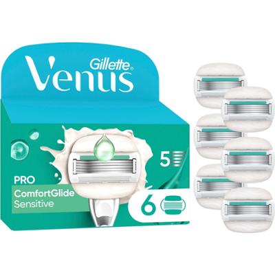 Gillette Venus Pro ComfortGlide Sensitive Razor Blades 6 szt.