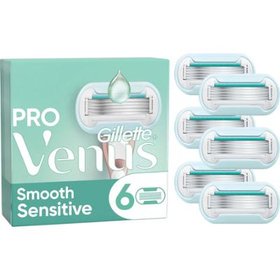 Gillette Venus Pro Smooth Sensitive Razor Blades 6 szt.