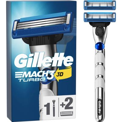 Gillette Mach3 Turbo Razor For Men 1 Gillette Razor