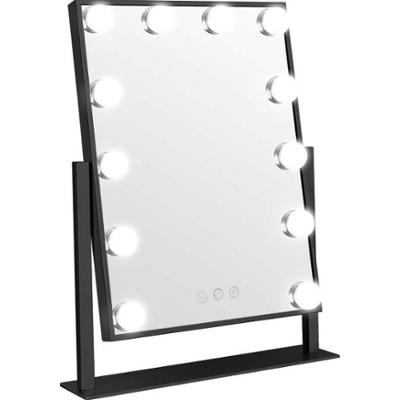 Gillian Jones Led Makeup Artist Mirror With Touch Black