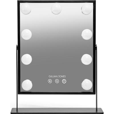 Gillian Jones Makeup Artist Mirror with 9 powerful LED bulbs Black