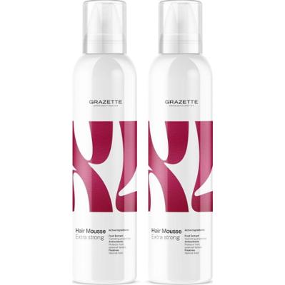 XL Hair Mousse Extra Strong 2 x 300 ml