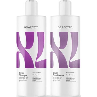 XL Silver Shampoo 400 ml & Conditioner 400 ml