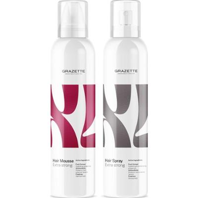 XL Hair Mousse Extra Strong 300 ml & XL Hair Spray Extra Strong 300 ml
