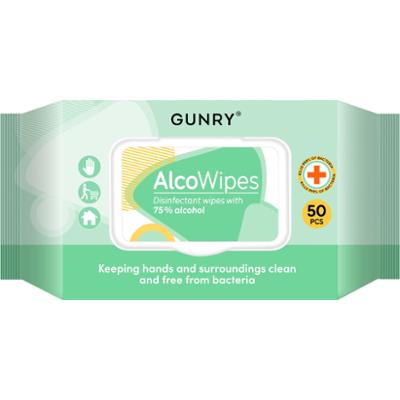 Gunry AlcoWipes 50 szt.