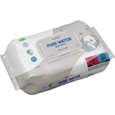 Gunry Pure Water Baby Wipes 63 szt.